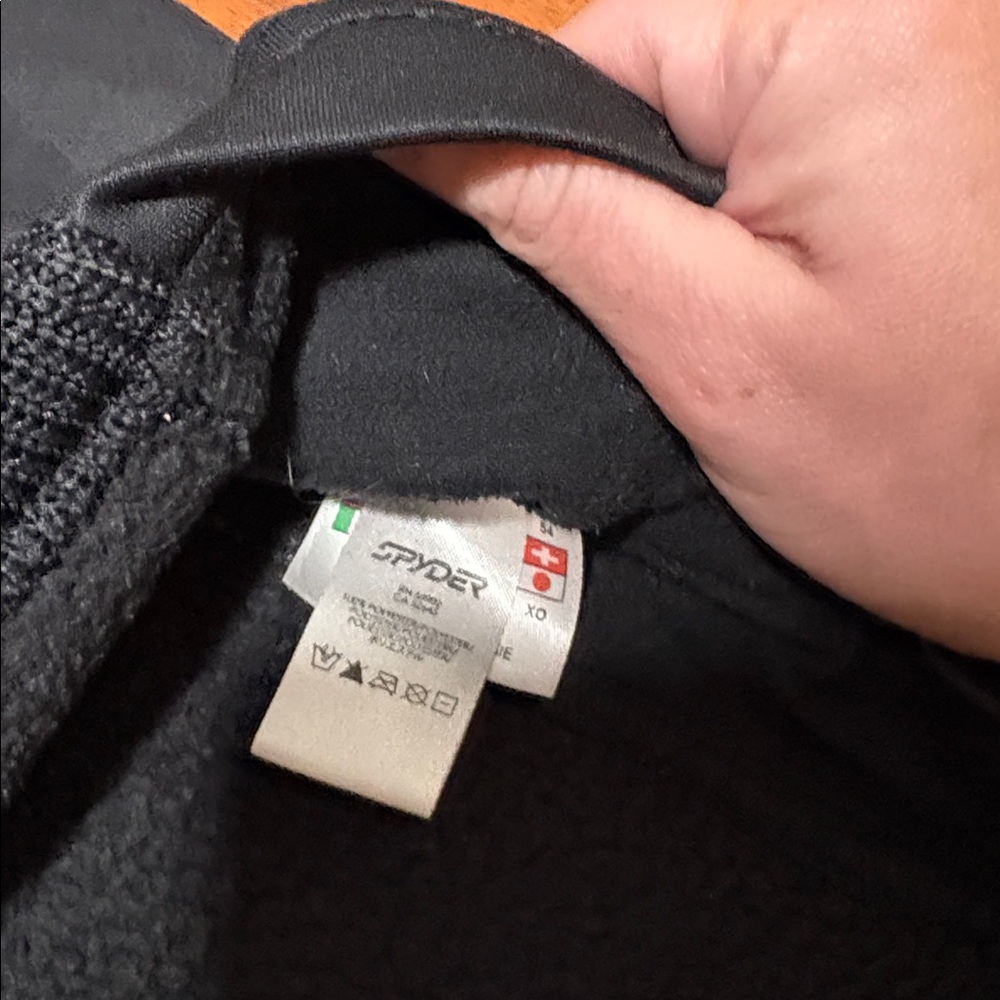 Spyder Black Half-Zip Performance Pullover Men’s - image 4